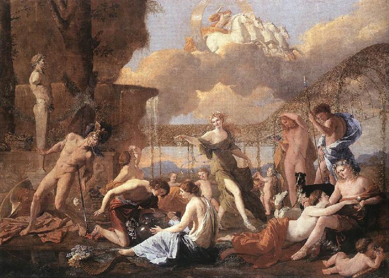 Nicolas Poussin The Empire of Flora China oil painting art